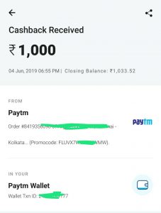 PayTm Travel Offer