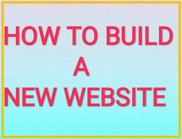 Build A Website